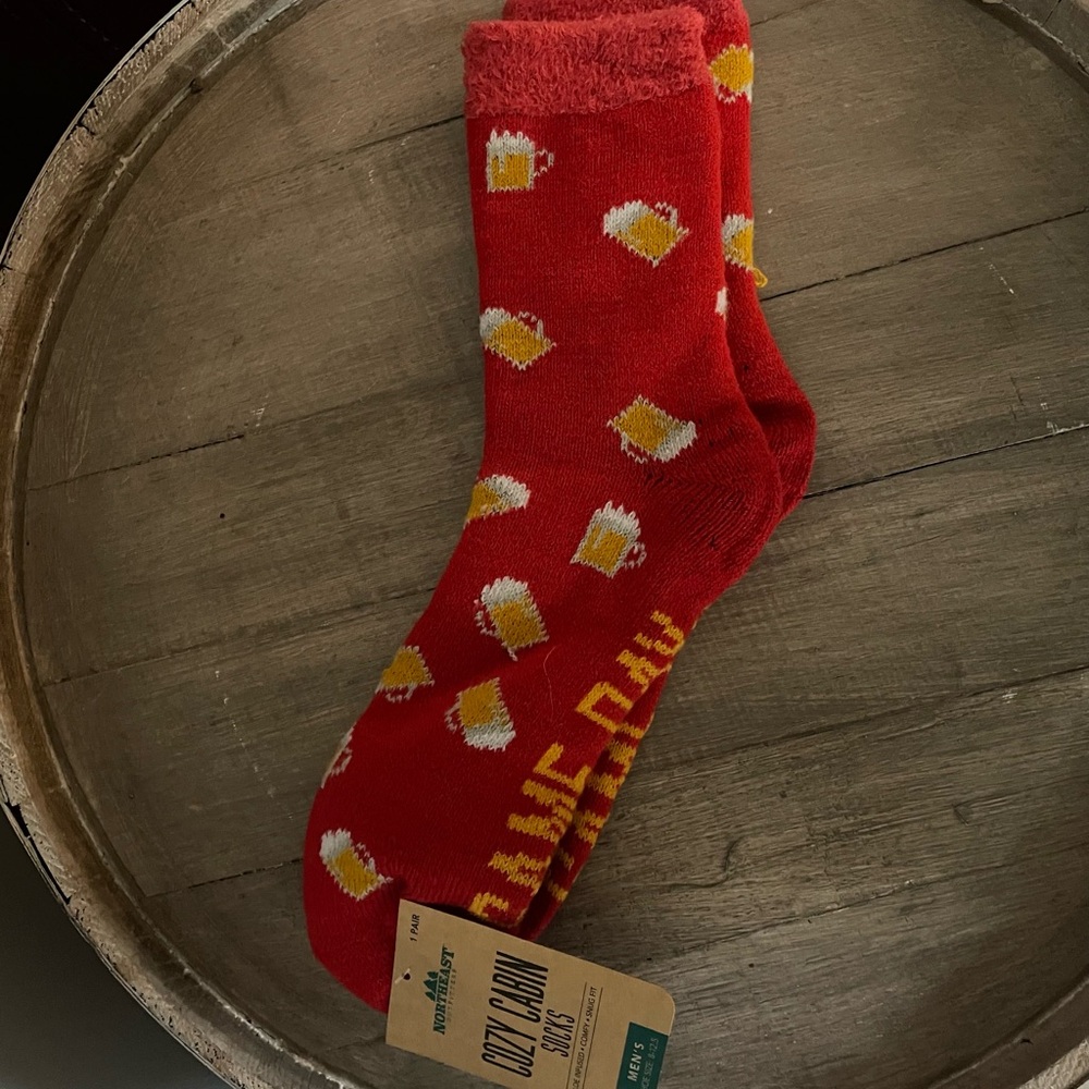 Game Day Beer Casual Crew Socks